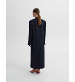 Mantel-Blazer Cancale Navy Blue von L'eskizzo