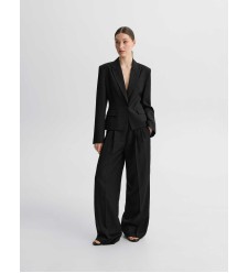 Palazzo-Hose Wanilla Black von L'eskizzo