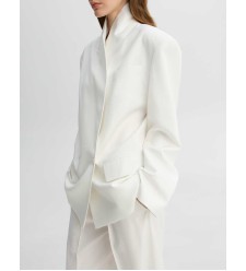 Brussel White Blazer von L'eskizzo