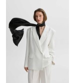 Brussel White Blazer von L'eskizzo