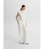 Palazzo-Hose Wanilla White von L'eskizzo