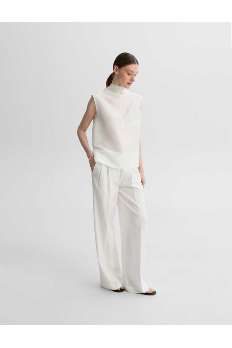 Palazzo-Hose Wanilla White von L'eskizzo