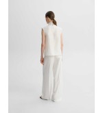 Palazzo-Hose Wanilla White von L'eskizzo