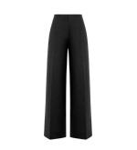 Hose Sorento Black Linen von L'eskizzo