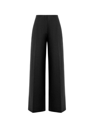 Hose Sorento Black Linen von L'eskizzo
