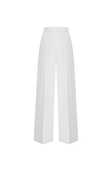 Hose Virginia White Linen von L'eskizzo