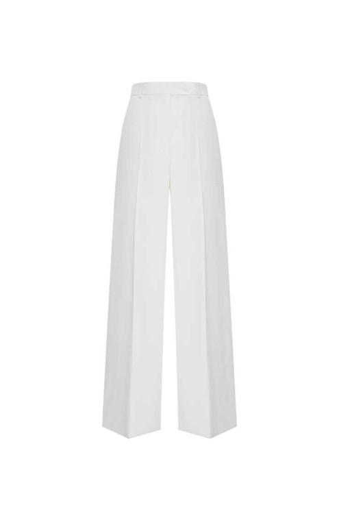 Hose Virginia White Linen von L'eskizzo