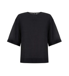 Manciet Schwarz Top von L'eskizzo