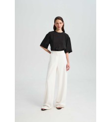Hose Virginia White Linen von L'eskizzo