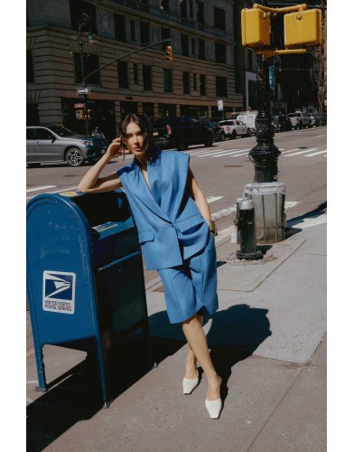 Shorts Anneci Blue von L'eskizzo