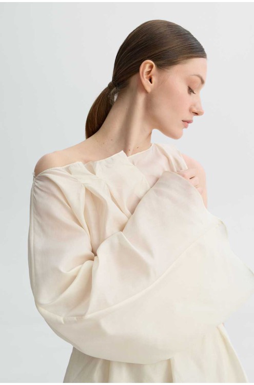 Bluse Pau Organza von L'eskizzo