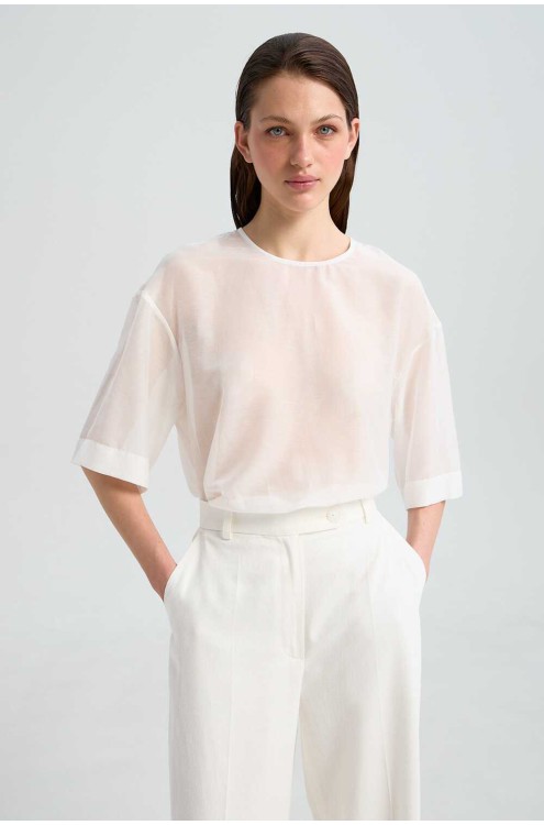 Manciet Weiß Top von L'eskizzo Manciet Weiß Top von L'eskizzo