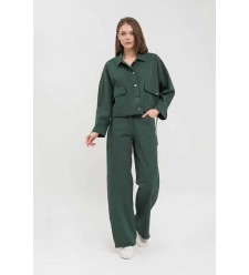 Maha Anzug: Jacke und Hose aus Baumwolle