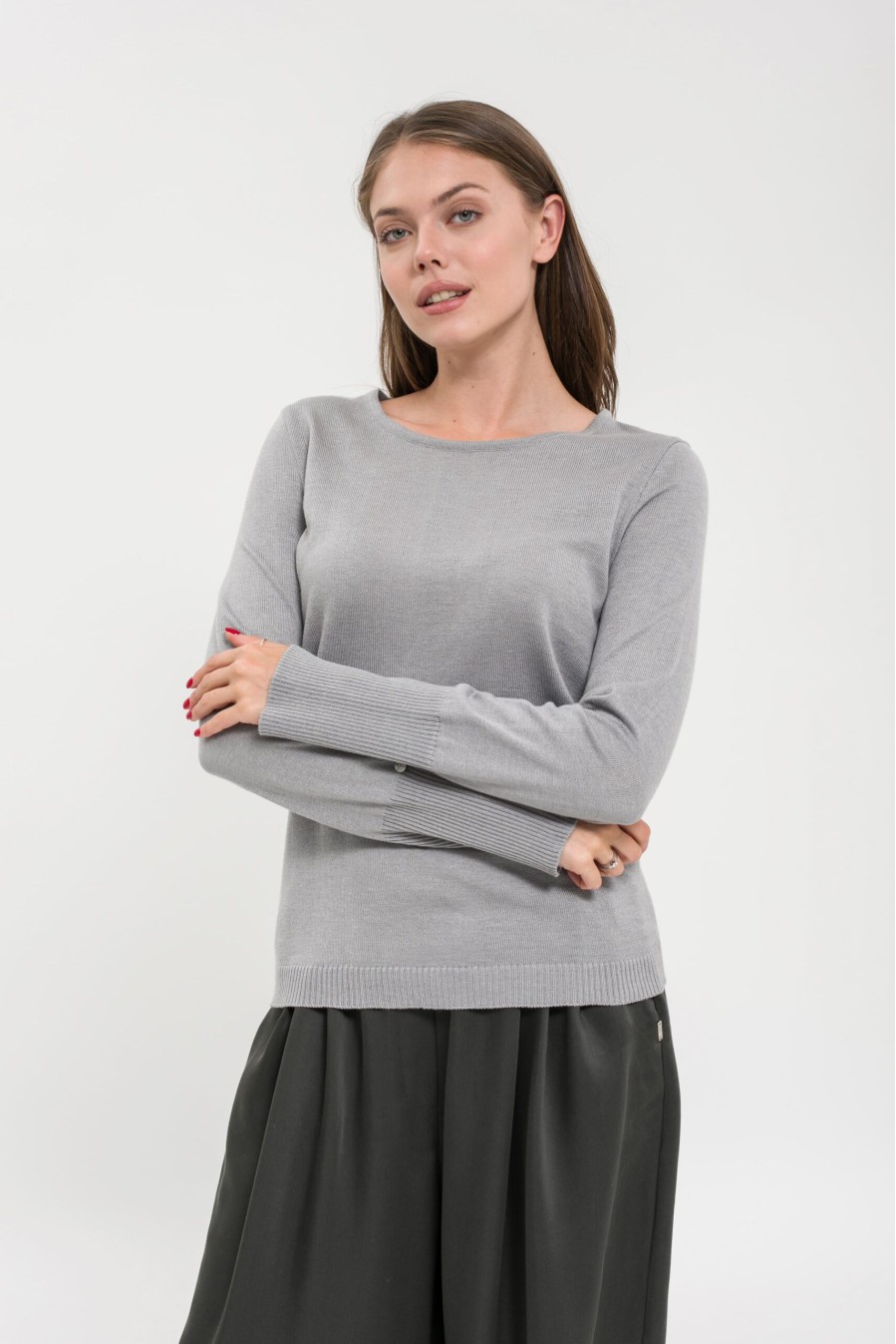 Maha Basic-Strickpullover