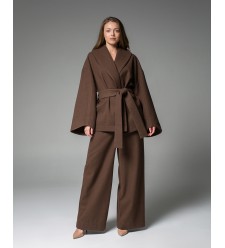 Maha Anzug: Kimono-Jacke und weite Hose