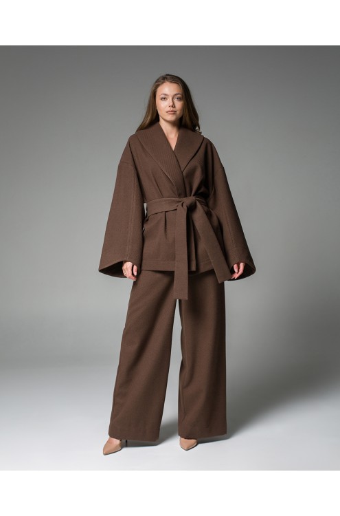 Maha Anzug: Kimono-Jacke und weite Hose