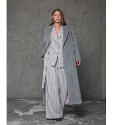 Maha Langer Doppelreiher-Mantel Maha Langer Doppelreiher-Mantel