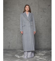 Maha Langer Doppelreiher-Mantel Maha Langer Doppelreiher-Mantel