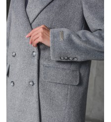 Maha Langer Doppelreiher-Mantel Maha Langer Doppelreiher-Mantel