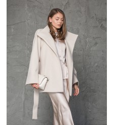 Maha Kurzmantel (Ivory) Maha Kurzmantel (Ivory)