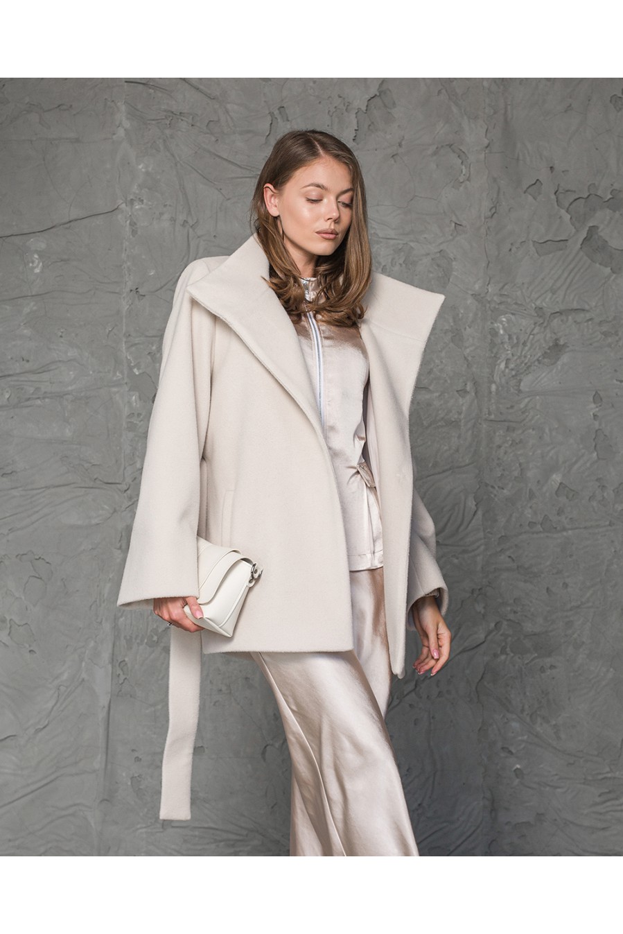 Maha Kurzmantel (Ivory) Maha Kurzmantel (Ivory)