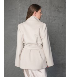 Maha Kurzmantel (Ivory) Maha Kurzmantel (Ivory)