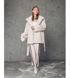 Maha Kurzmantel (Ivory) Maha Kurzmantel (Ivory)