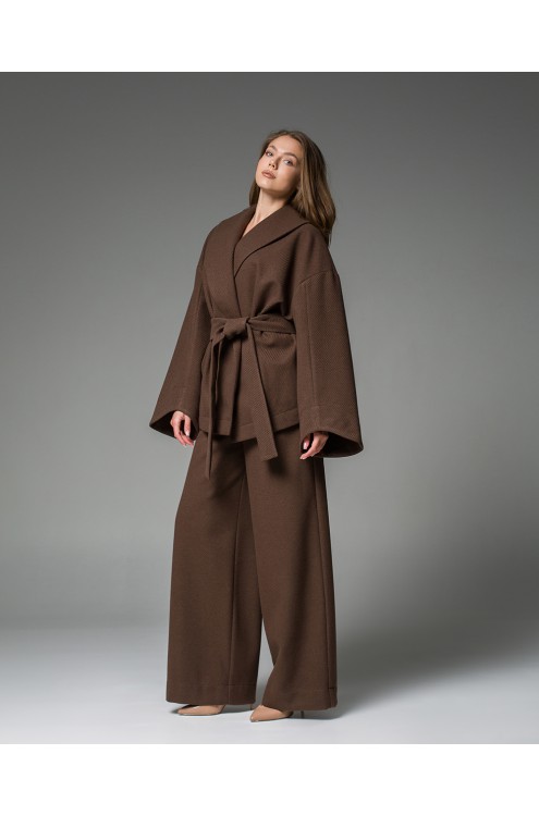Maha Anzug: Kimono-Jacke und weite Hose