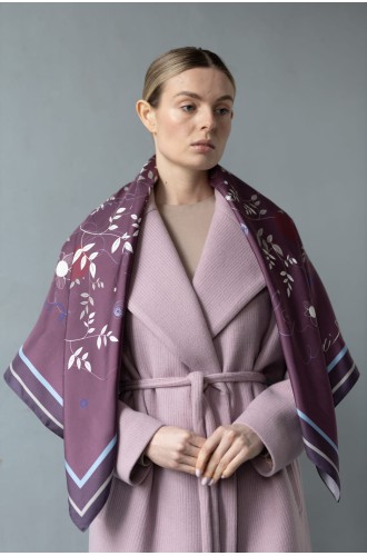 Nagrodzki.S Tuch "Burgundy love"