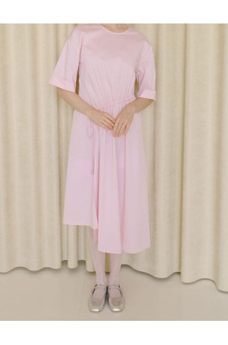 NAGRODZKI.S Asymmetrischen Rosa Kleid