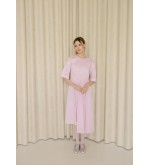 NAGRODZKI.S Asymmetrischen Rosa Kleid