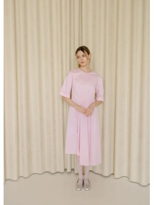 NAGRODZKI.S Asymmetrischen Rosa Kleid