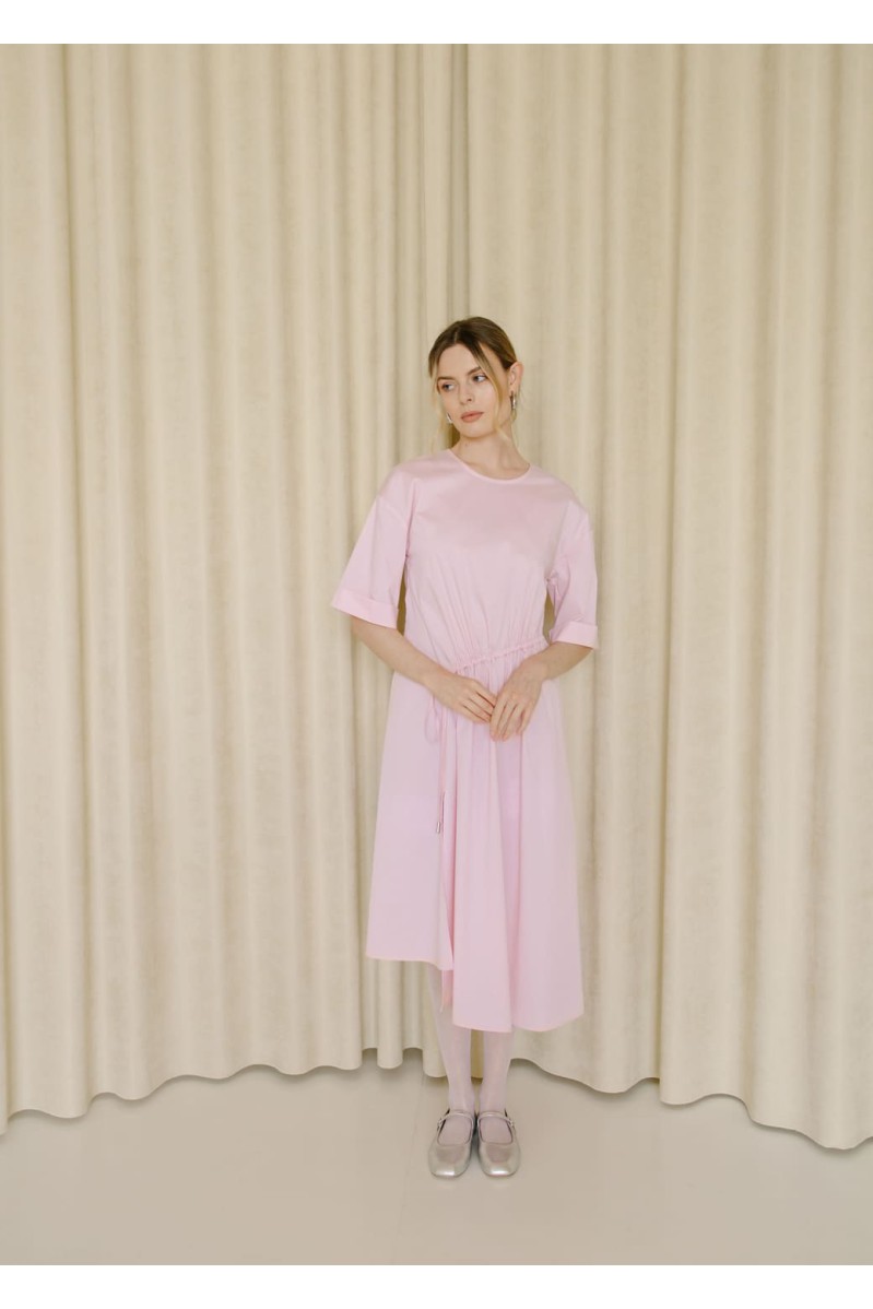 NAGRODZKI.S Asymmetrischen Rosa Kleid