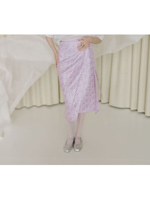 NAGRODZKI.S Rosa Rock mit zartem Blumenmuster