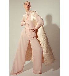 Panove Krepp-Chiffon Weite Hose