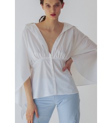 Baumwoll-Oversize-Bluse von Panove