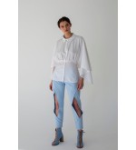 Baumwoll-Oversize-Bluse von Panove