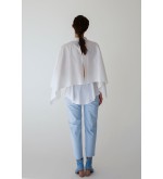 Baumwoll-Oversize-Bluse von Panove
