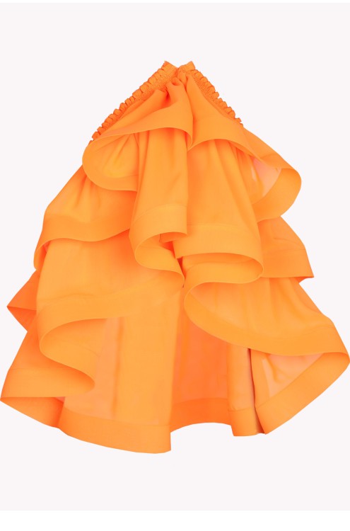 Panove Kurzes Top-Bolero, Transformer (Orange)