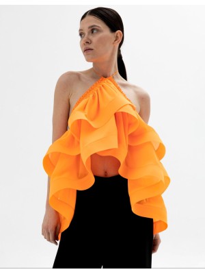 Panove Kurzes Top-Bolero, Transformer (Orange)