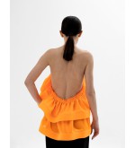 Panove Kurzes Top-Bolero, Transformer (Orange)
