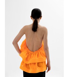 Panove Kurzes Top-Bolero, Transformer (Orange)