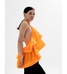 Panove Kurzes Top-Bolero, Transformer (Orange)