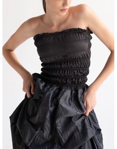 Kleid-Rock aus Taft von Panove