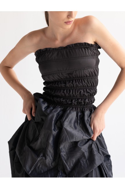 Kleid-Rock aus Taft von Panove