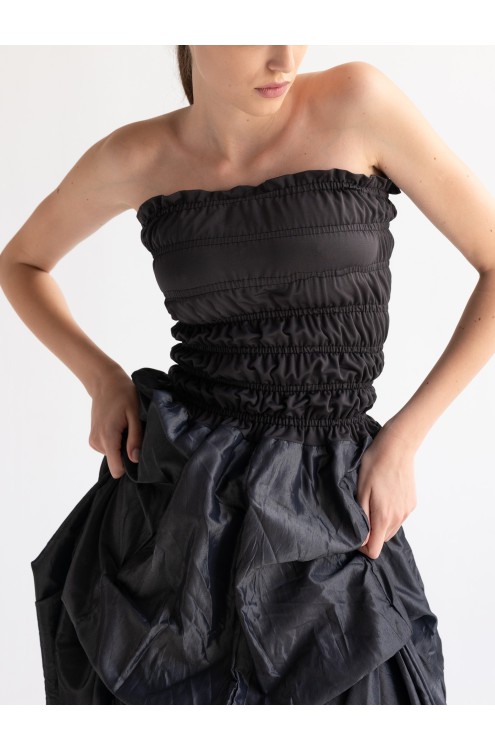 Kleid-Rock aus Taft von Panove