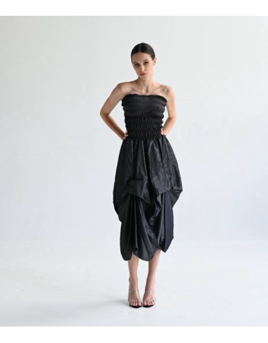 Kleid-Rock aus Taft von Panove