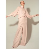 Panove Krepp-Chiffon Weite Hose