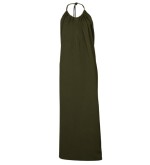 Panove Krepp-Maxikleid