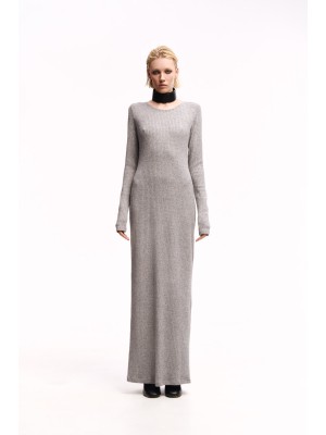Serotoninn Gestricktes Maxikleid